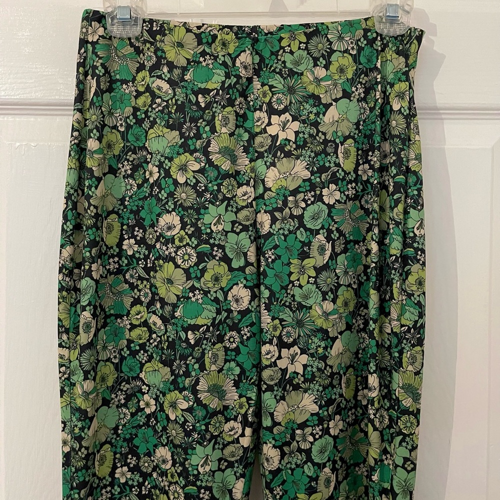 NEW Zara High Waisted Flared Pants - Picture 3 of 7